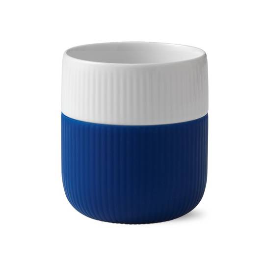 Royal Copenhagen Mug w/Silicon Sleeve, Mega Blue